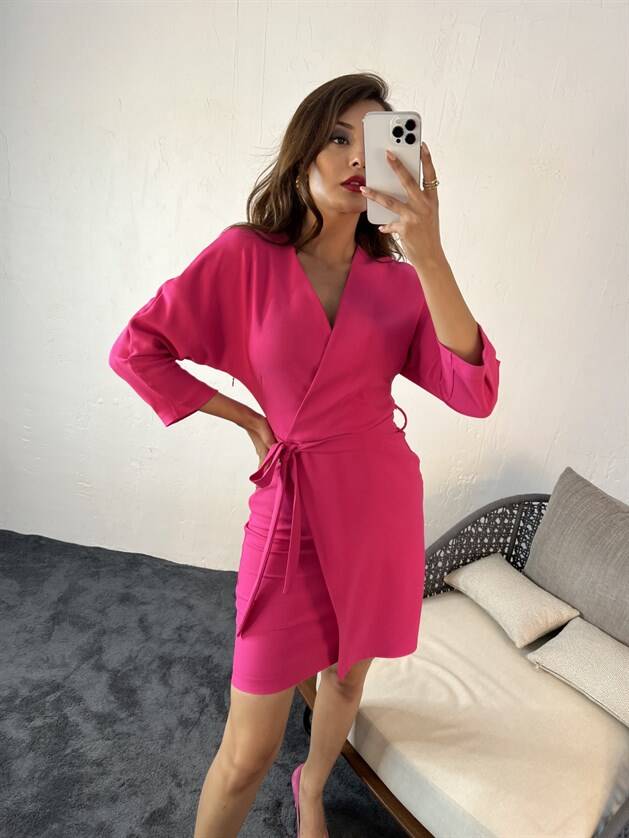 4950 ELBİSE-FUŞYA - 2