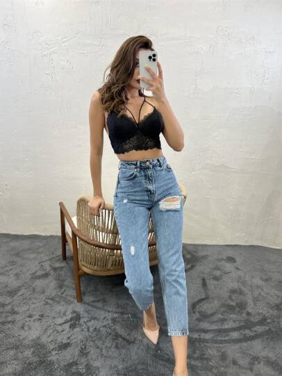 5778 DENİM CARROT FIT-MAVİ - 3