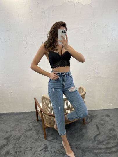 5778 DENİM CARROT FIT-MAVİ - 5