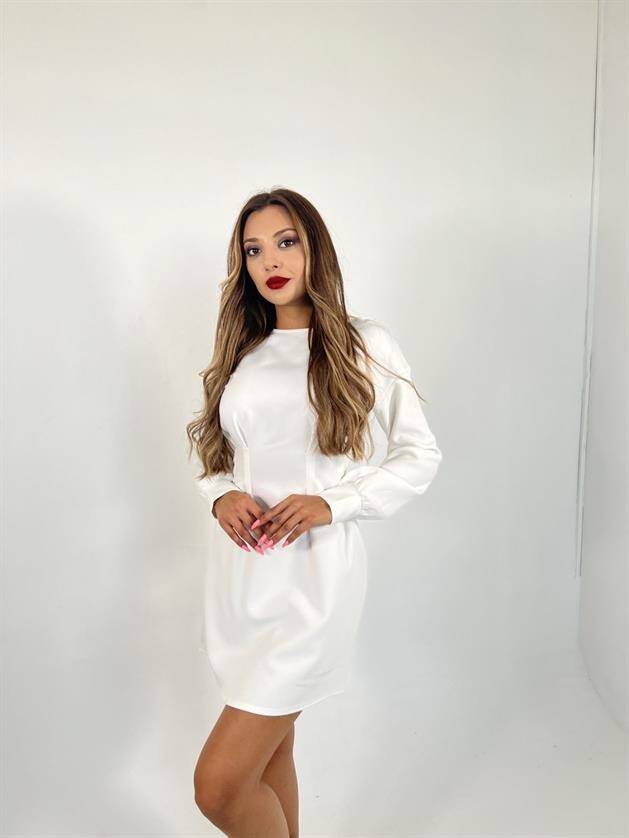 6527 ELBİSE-EKRU - 3