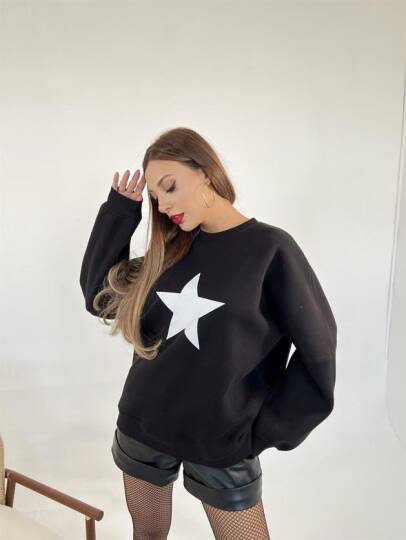 6664 SWEAT-SİYAH - 4