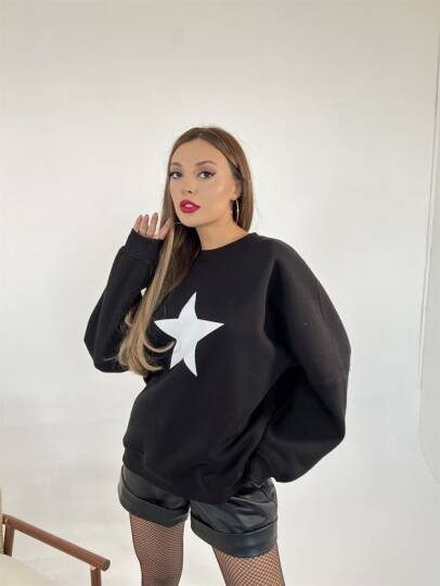 6664 SWEAT-SİYAH - 5