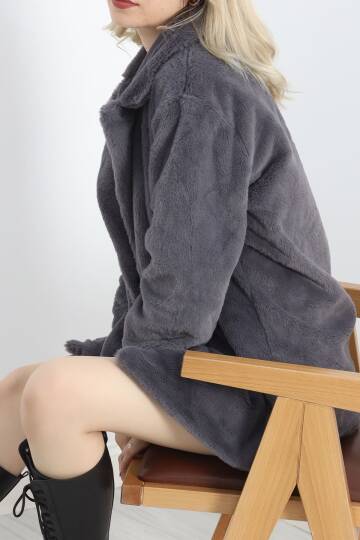 Astarlı Yumoş Ceket Füme - 20094.1839. - 5