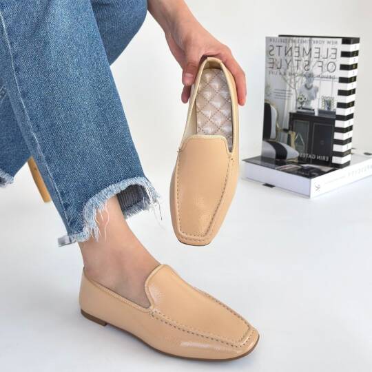 Betra Bej Rugan Babet Ayakkabı - 4