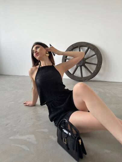 Boyundan Bağlamalı Piliseli İkili Takım - 5