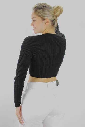 Crop Triko Siyah - 1352.55 - 3