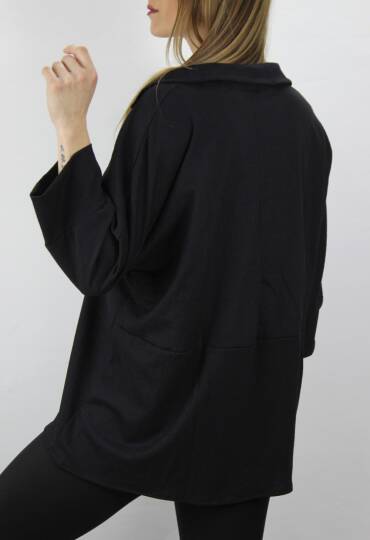 Krinkıl Gömlek Siyah - Lks2406.75 - 5