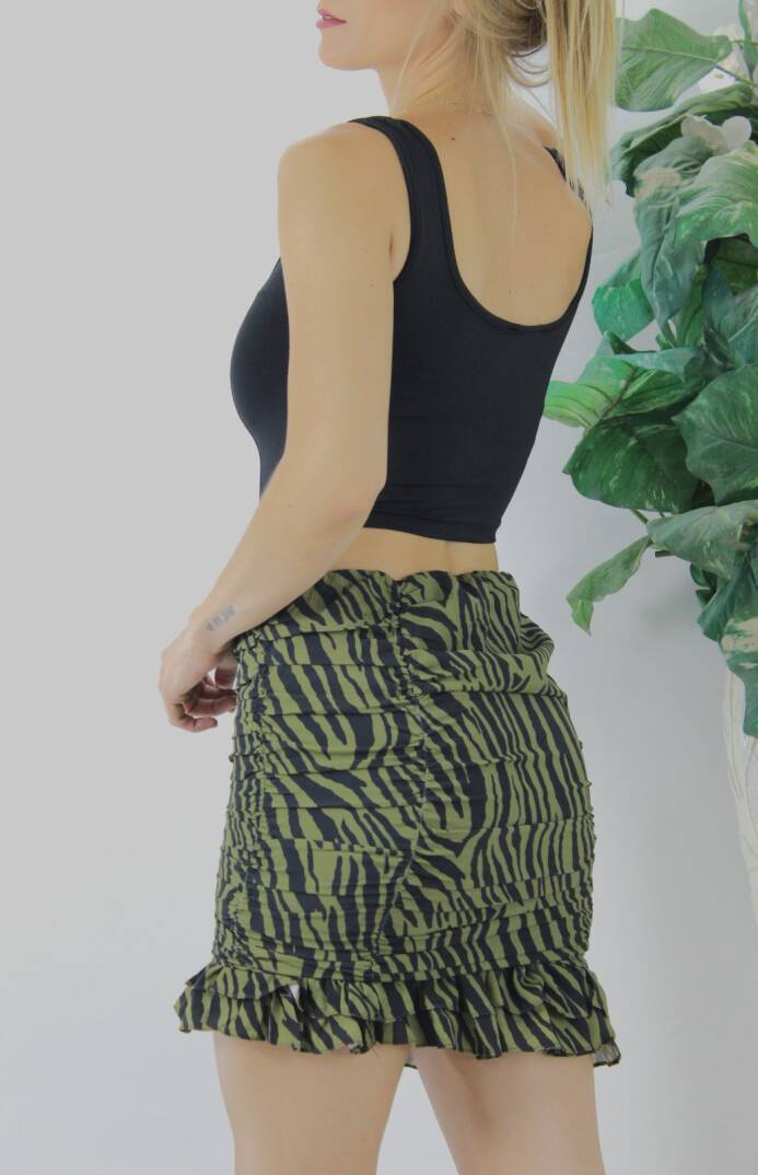 Micro Parçalı Crop Siyah - Lks2022.25 - 4