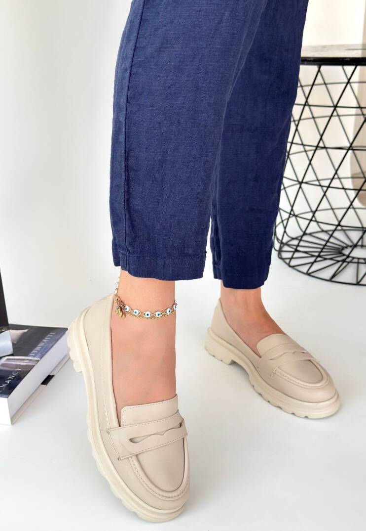 Narli Bej Cilt Oxford Ayakkabı - 3