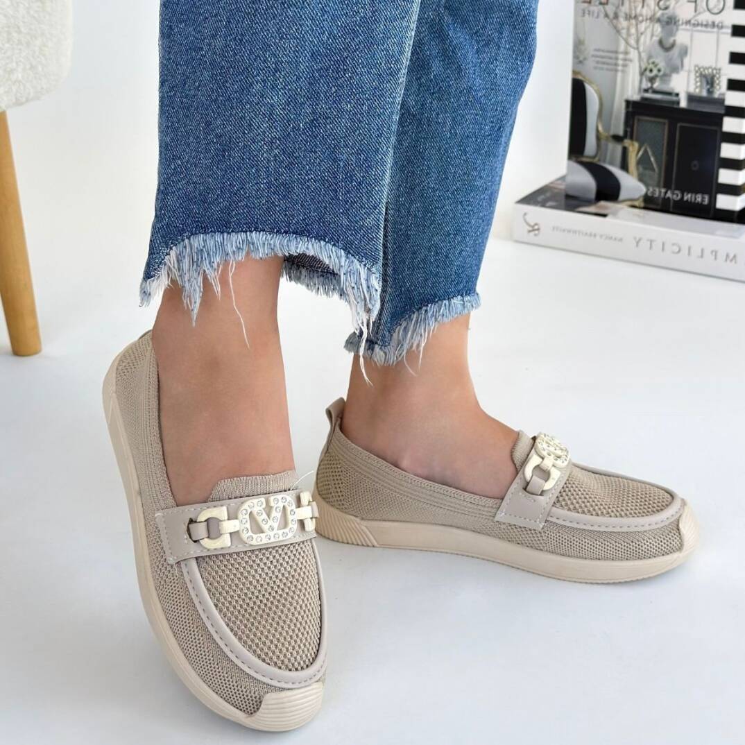 Wata Bej Triko Babet Ayakkabı - 4